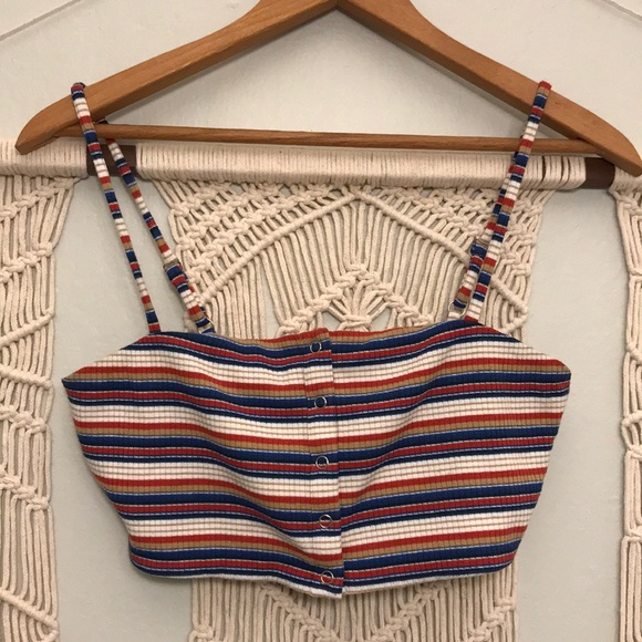 Privacy Please Revolve Crop Tank Size Small - Picture 2 of 4